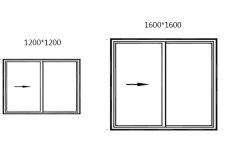 推拉窗的规格